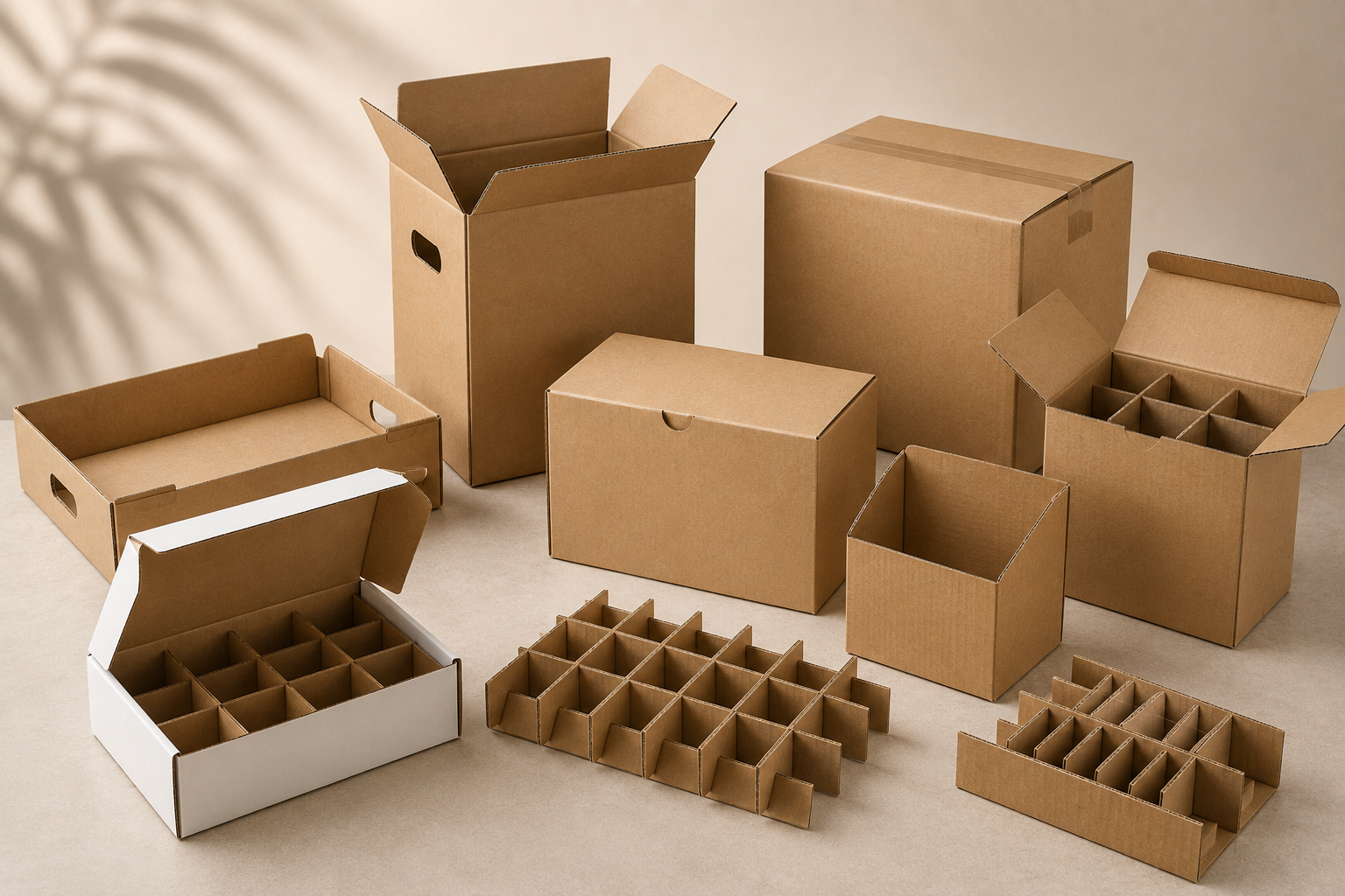 Cases, Cartons & Dividers